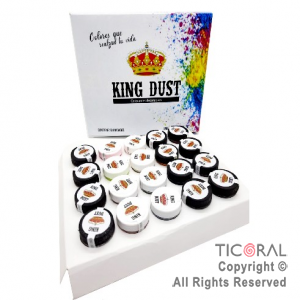 CAJA DE COLORANTES SURTIDA KING DUST 4GR x 20